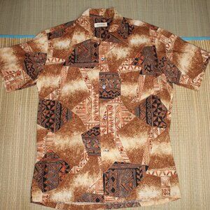 A Mid-Century Modern! 1950's “Made in Hawaii” authentic vintage aloha shirt!
